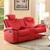 Red Leather Reclining Sofas And Loveseats (Photo 2 of 15)