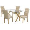 Oak And Glass Dining Tables And Chairs (Photo 15 of 25)