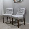 Grey Leather Dining Chairs (Photo 10 of 25)