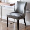 Grey Leather Dining Chairs (Photo 7 of 25)