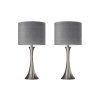 Grey Textured Standing Lamps (Photo 13 of 15)