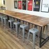 Griffin Reclaimed Wood Bar-Height Tables (Photo 23 of 25)