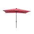 2024 Best of Griselda Solar Lighted  Rectangular Market Umbrellas