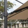 Grote Liberty Aluminum Square Cantilever Umbrellas (Photo 14 of 25)