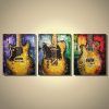 Guitar Canvas Wall Art (Photo 10 of 15)
