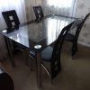 Clear Glass Dining Tables And Chairs (Photo 20 of 25)