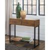 Square Weathered White Wood Console Tables (Photo 12 of 15)
