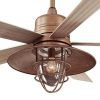 Rustic Outdoor Ceiling Fans With Lights (Photo 15 of 15)