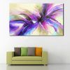 Abstract Floral Wall Art (Photo 6 of 15)
