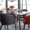 Transitional Antique Walnut Square Casual Dining Tables (Photo 17 of 25)