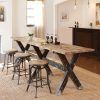 Castellanos Modern 5 Piece Counter Height Dining Sets (Photo 4 of 25)
