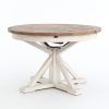 Driftwood White Hart Reclaimed Pedestal Extending Dining Tables (Photo 2 of 25)