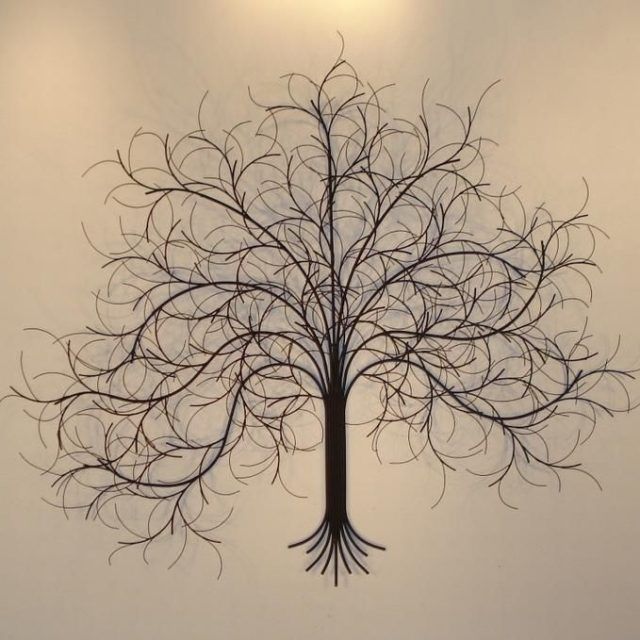 15 Photos Tree Sculpture Wall Art