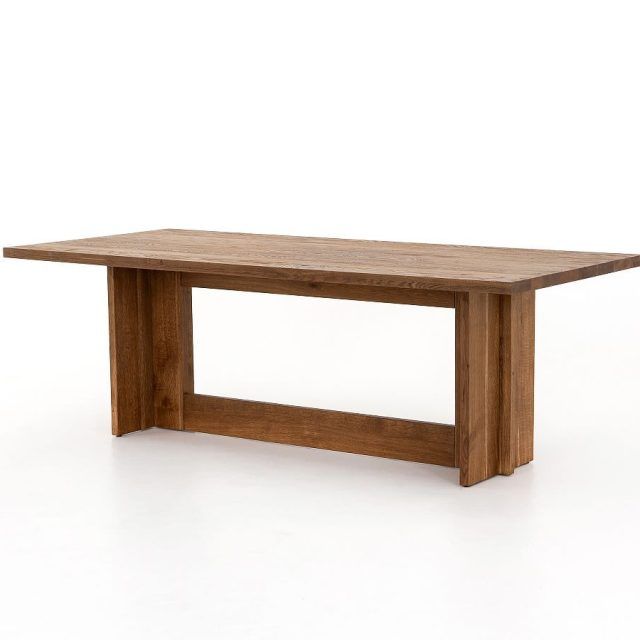 The 25 Best Collection of Hearst Oak Wood Dining Tables