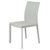 White Leather Dining Chairs (Photo 4 of 25)