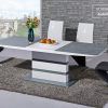 High Gloss Extendable Dining Tables (Photo 14 of 25)