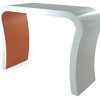 Square High-Gloss Console Tables (Photo 4 of 15)