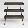 Black And Oak Brown Console Tables (Photo 15 of 15)
