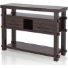 Rustic Barnside Console Tables (Photo 10 of 15)