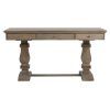 Gray Wash Banks Pedestal Extending Dining Tables (Photo 22 of 25)