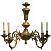 Old Brass Chandeliers (Photo 5 of 15)