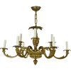 Vintage Brass Chandeliers (Photo 6 of 15)