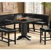 Mysliwiec 5 Piece Counter Height Breakfast Nook Dining Sets (Photo 18 of 25)