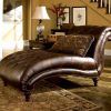 Brown Leather Chaise Lounges (Photo 4 of 15)
