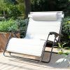 Maureen Outdoor Folding Chaise Lounge Chairs (Photo 12 of 15)