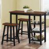 Denzel 5 Piece Counter Height Breakfast Nook Dining Sets (Photo 8 of 25)