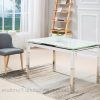 Modern Glass Top Extension Dining Tables In Stainless (Photo 24 of 25)