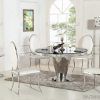 Modern Round Glass Top Dining Tables (Photo 24 of 25)