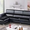 2Pc Connel Modern Chaise Sectional Sofas Black (Photo 3 of 25)