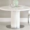 Round White Extendable Dining Tables (Photo 18 of 25)