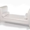 White Chaise Lounges (Photo 12 of 15)