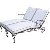 Wrought Iron Chaise Lounges (Photo 12 of 15)