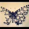 Diy 3D Wall Art Butterflies (Photo 14 of 15)