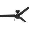 Black Outdoor Ceiling Fans (Photo 9 of 15)