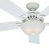 Hunter Outdoor Ceiling Fans With White Lights (Photo 13 of 15)