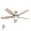 Nickel Outdoor Ceiling Fans (Photo 7 of 15)