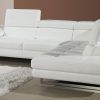 White Leather Corner Sofas (Photo 6 of 15)