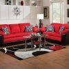 Red And Black Sofas (Photo 6 of 15)