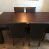 Dark Solid Wood Dining Tables (Photo 20 of 25)