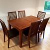 Dark Wood Dining Tables 6 Chairs (Photo 6 of 25)