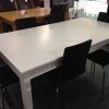 White Extending Dining Tables And Chairs (Photo 25 of 25)