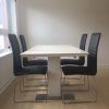 White Gloss Dining Room Furniture (Photo 13 of 25)