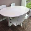 Oval White High Gloss Dining Tables (Photo 18 of 25)