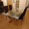 Glass Top Oak Dining Tables (Photo 15 of 25)