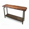 Natural Wood Console Tables (Photo 14 of 15)