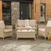 Outdoor 2 Arm Chairs And Coffee Table (Photo 12 of 15)